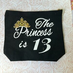 Zipper Pouch “the princess is 13”